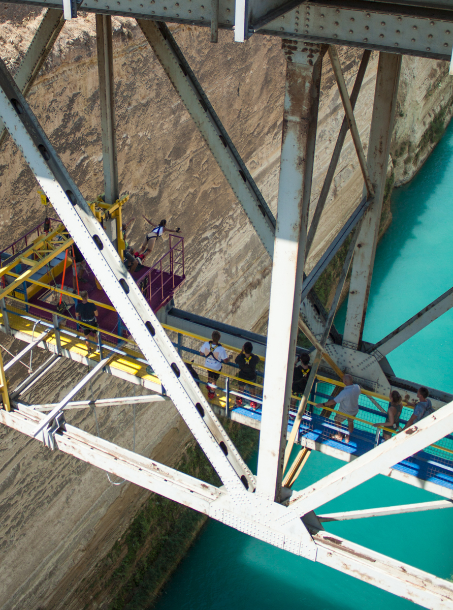 Bungy Jump Corinth Canal Greece